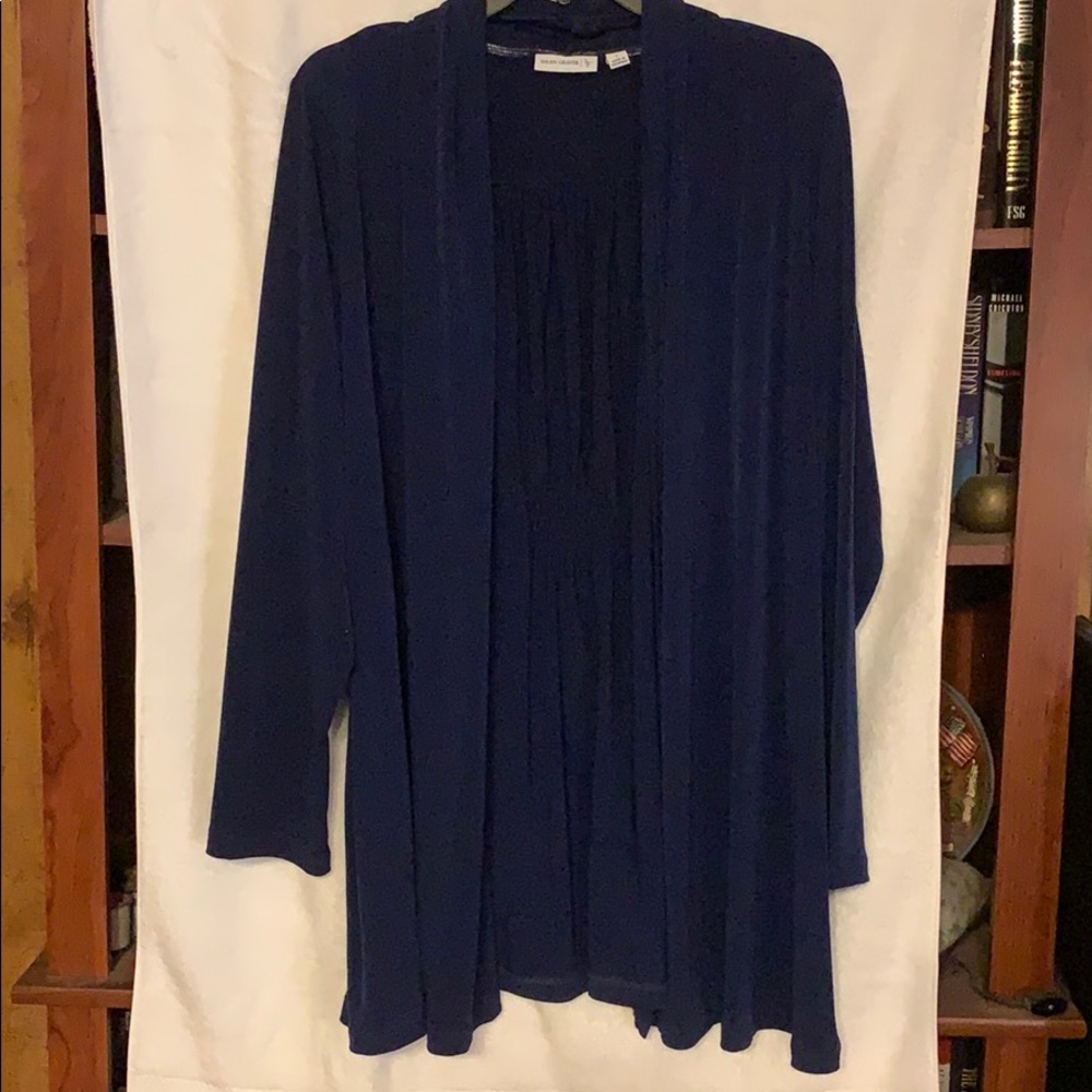 Liquid knit cardigan